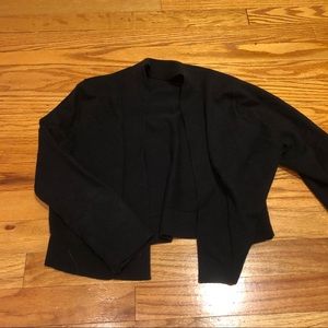 CALVIN KLEIN BLACK SHAWL